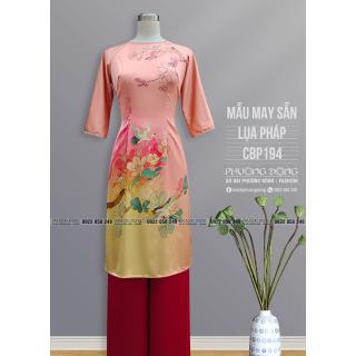 Áo Dài Cách Tân Lụa Pháp CBP194